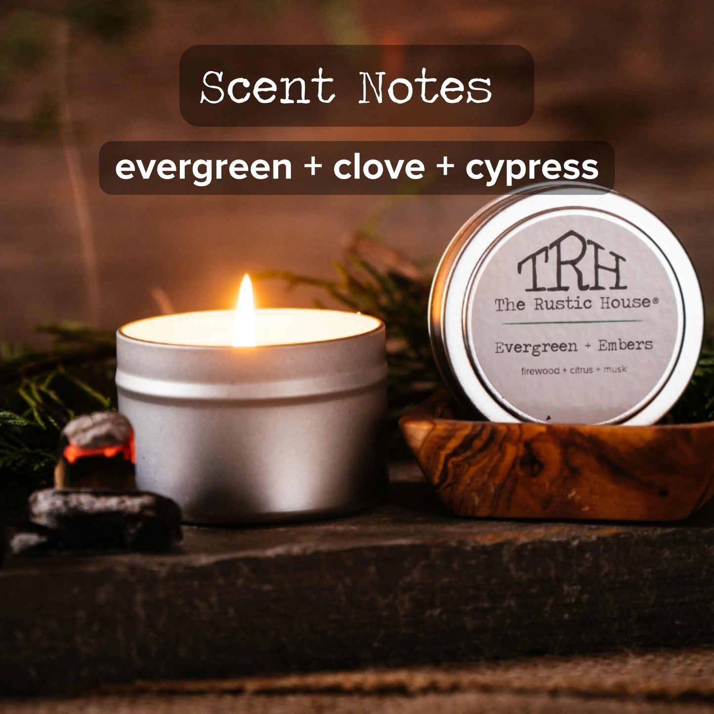 Evergreen + Embers Travel Tin