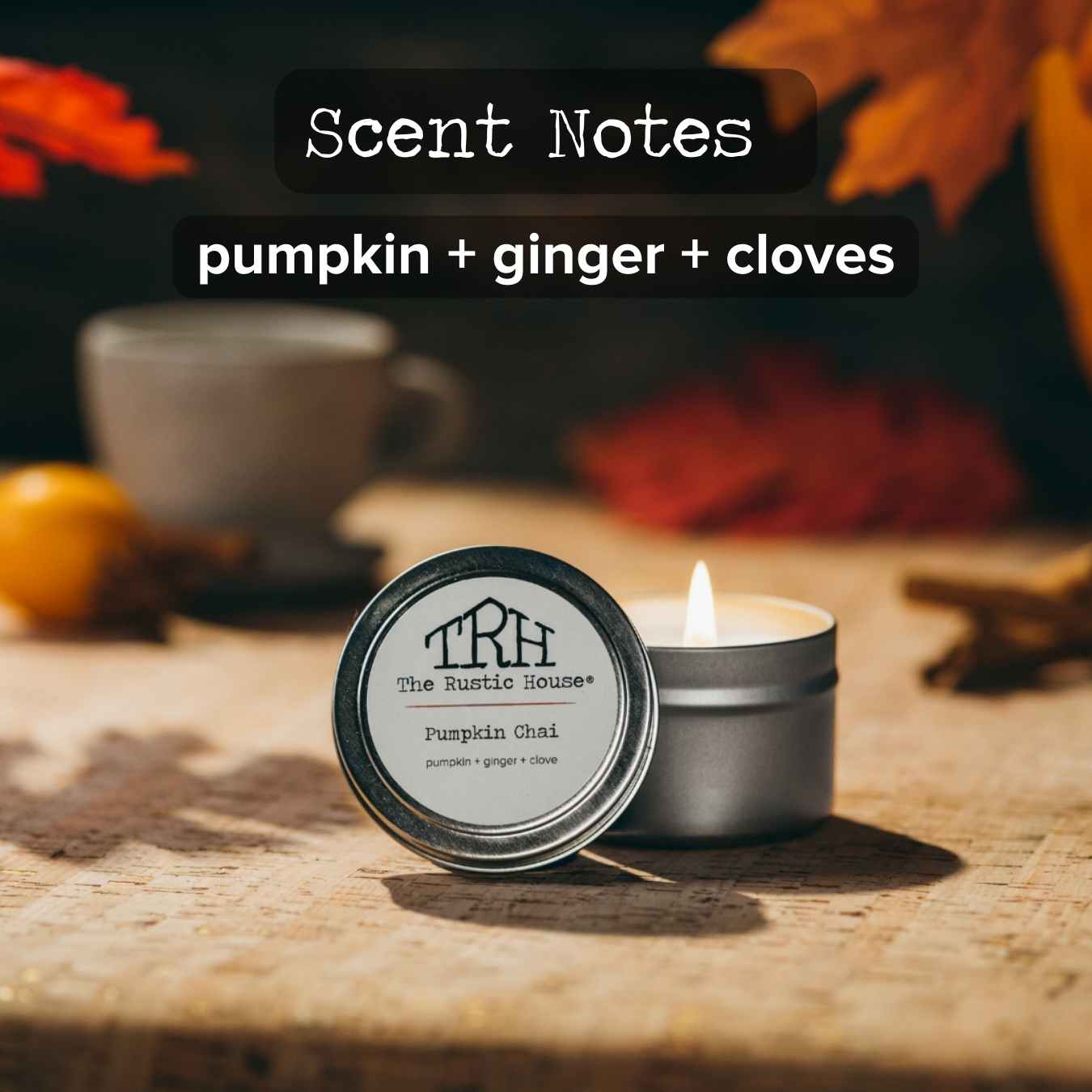 Pumpkin Chai Travel Tin