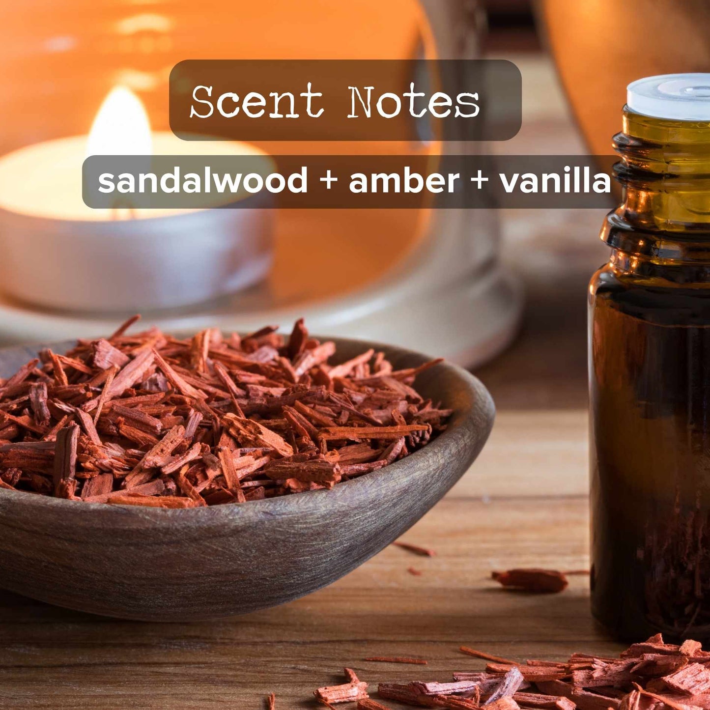Rosewood Amber Candle