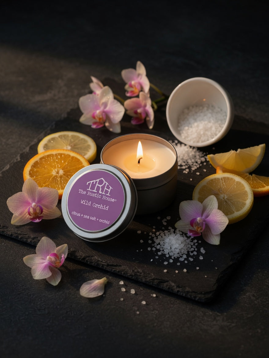 Wild Orchid Travel Tin