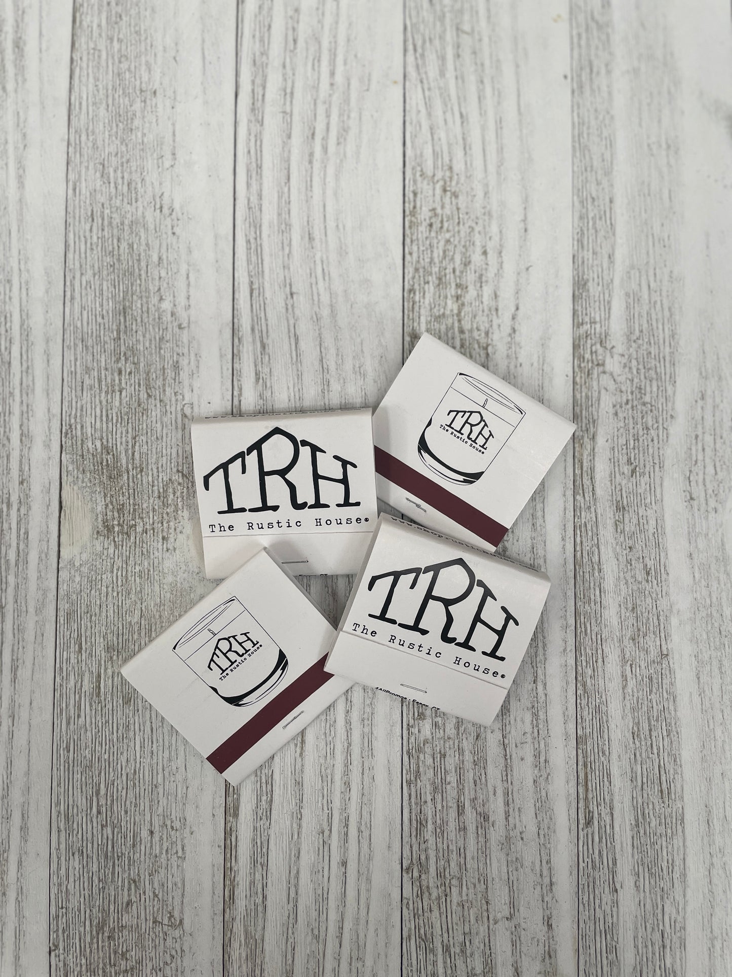 The Rustic House | Matchbooks | White