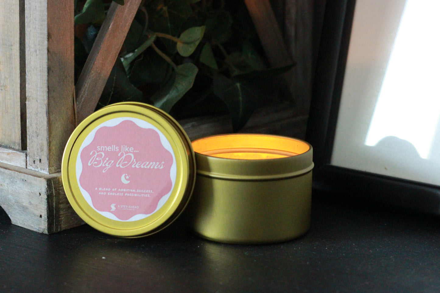 This Little Light | Gold Travel Tins | Supporting A Step Ahead Chattanooga