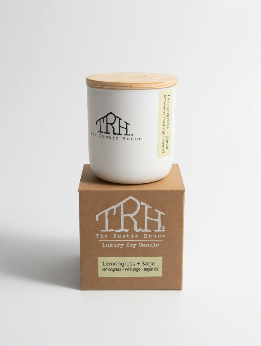 Lemongrass + Sage Candle