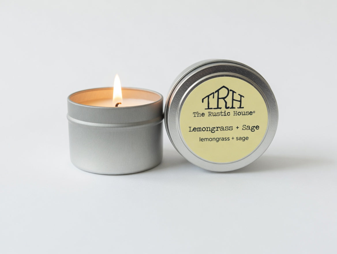 Lemongrass + Sage Travel Tin