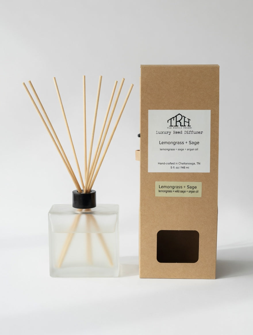 Lemongrass + Sage Reed Diffuser