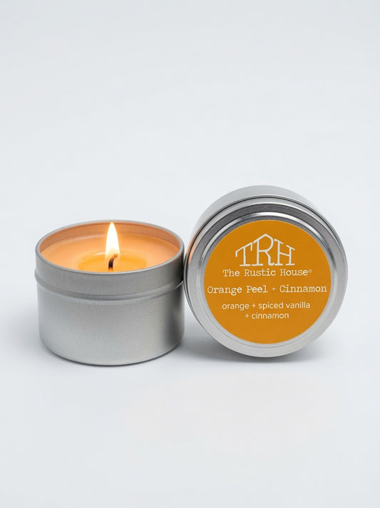 Orange Peel + Cinnamon Travel Tin
