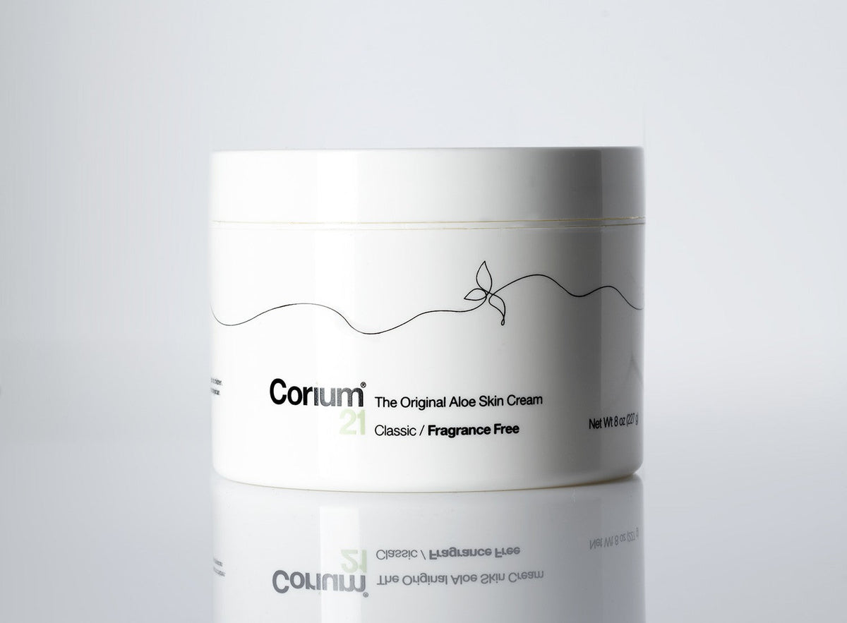 The Original Corium 21 Aloe Vera Skin Cream (8 oz Jar)