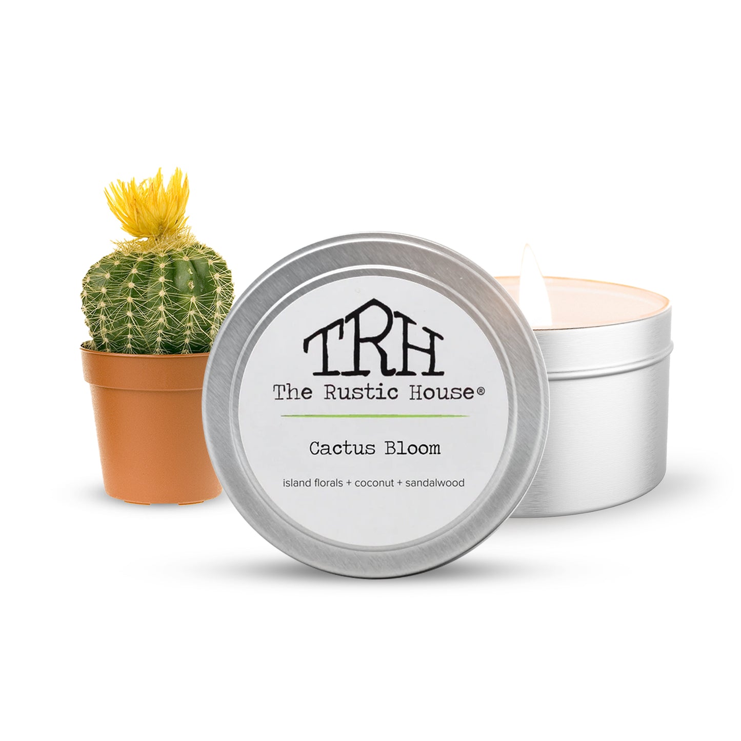 Cactus Bloom Travel Tin